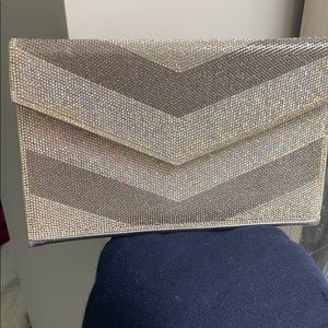 Stunning diamond studded clutch